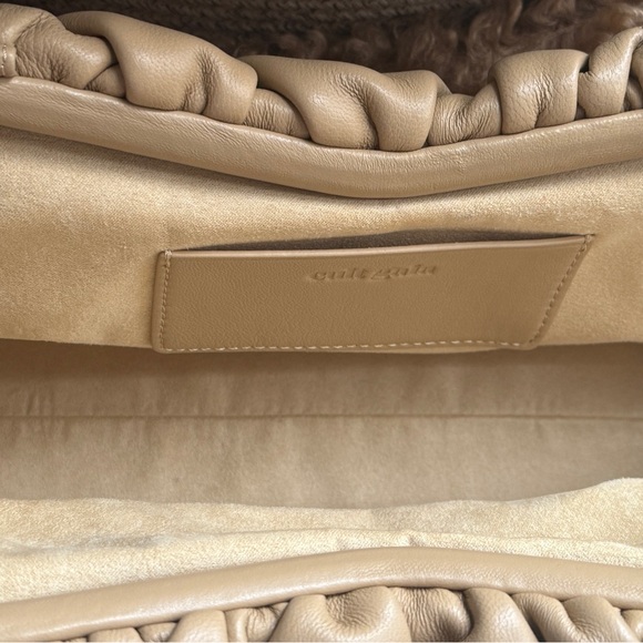 Cult Gaia Tan Shoulder Bag with Gold Chain - Picture 6 of 10